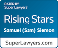 Rated By Super Lawyers | Rising Stars | Samuel (Sam) Siemon | SuperLawyers.com